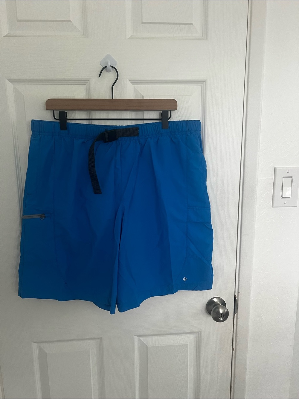 Columbia Bright‎ Blue Men's Swim Shorts with Mesh Liner